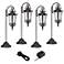 Casa Marseille Bronze 6-Piece LED Landscape Light Kit
