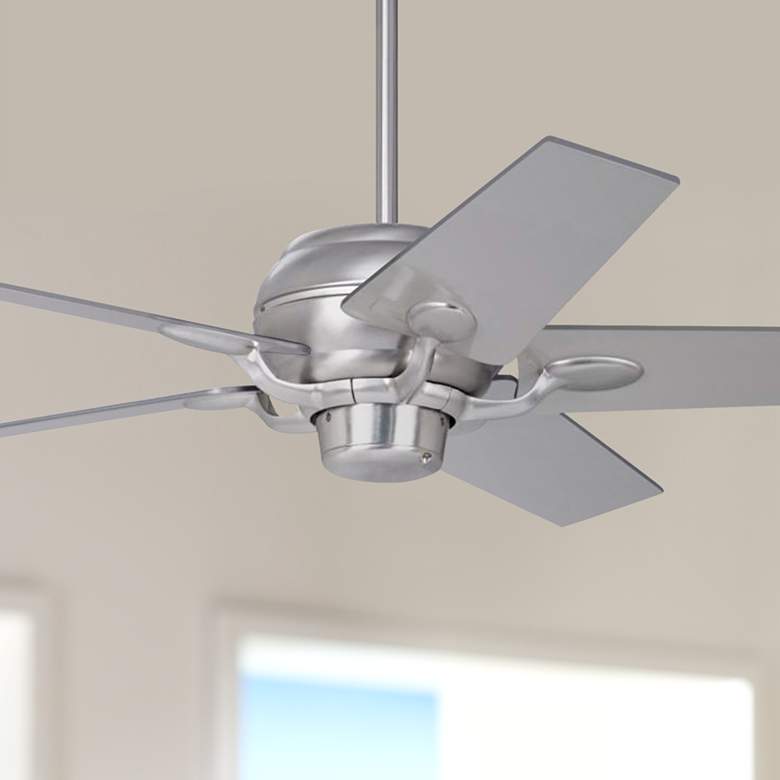 Image 1 Casa Optima™ Brushed Steel Ceiling Fan
