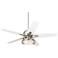 Casa Optima™ Tapered White Blade Ceiling Fan With Remote
