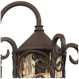 Image3 of Casa Seville 13 1/4" High Iron Scroll Traditional Outdoor Wall Light more views