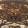 Thumbnail4 of Casa Seville 15" Wide Walnut Indoor-Outdoor Ceiling Light more views