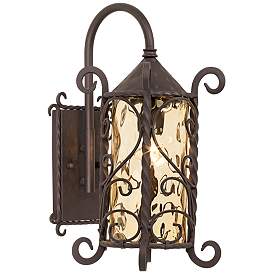 Image1 of Casa Seville 18 1/2" High Iron Scroll Traditional Wall Sconce