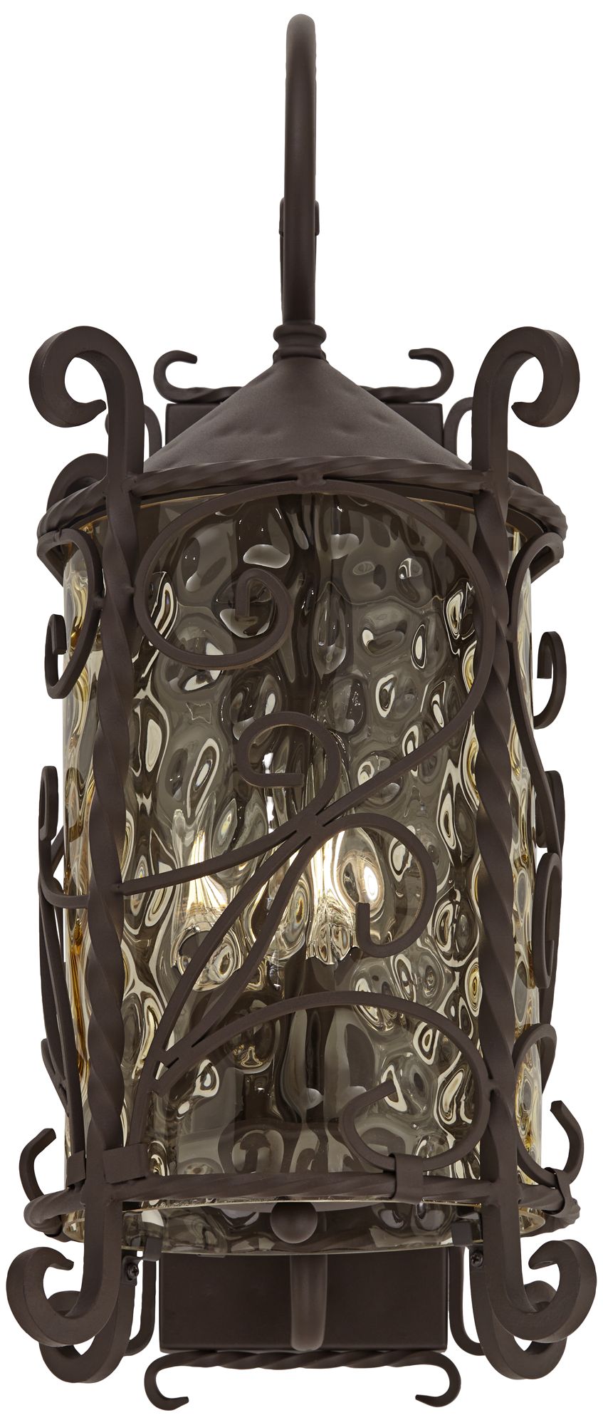 Image 6 Casa Seville 23 3/4" High Iron Scroll Traditional Outdoor Wall Light more views