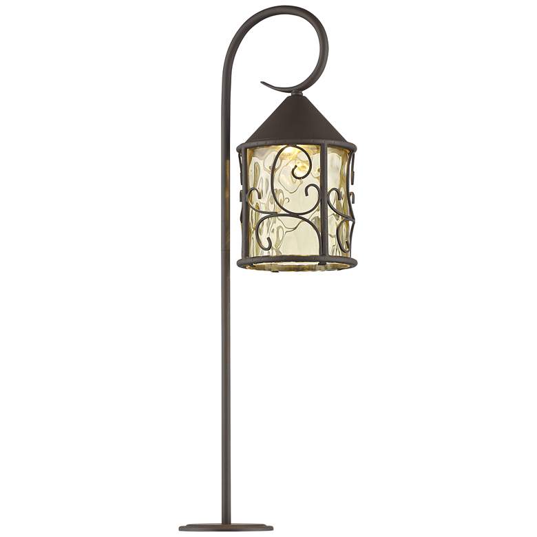 Image 1 Casa Seville 28 inchH Dark Walnut LED Landscape Path Light