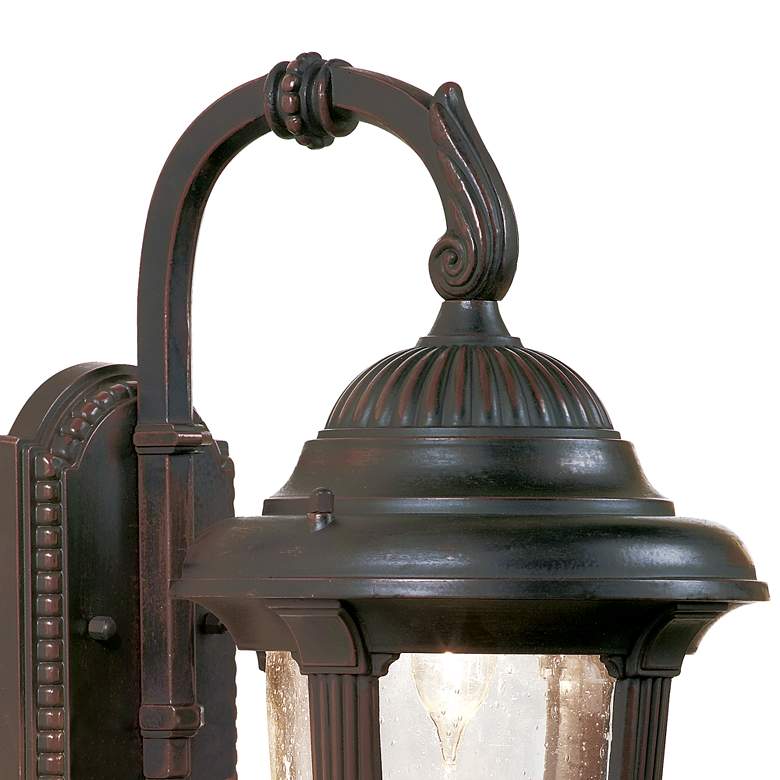 Image 2 Casa Sierra&#8482; 14 1/2 inchH Bronze Traditional Outdoor Wall Light Set more views
