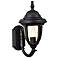 Casa Sierra™ 14 3/4" High Black Finish Traditional Outdoor Light