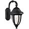 Casa Sierra™ 18 1/2" High Black Finish Traditional Outdoor Wall