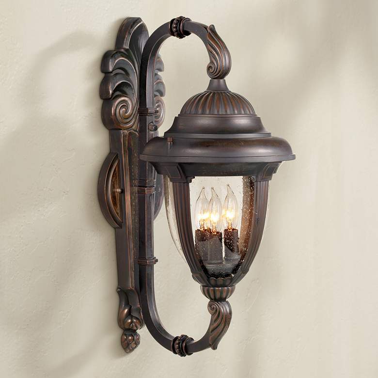 Image 1 Casa Sierra™ 21 1/2" High Double Arm Outdoor Light