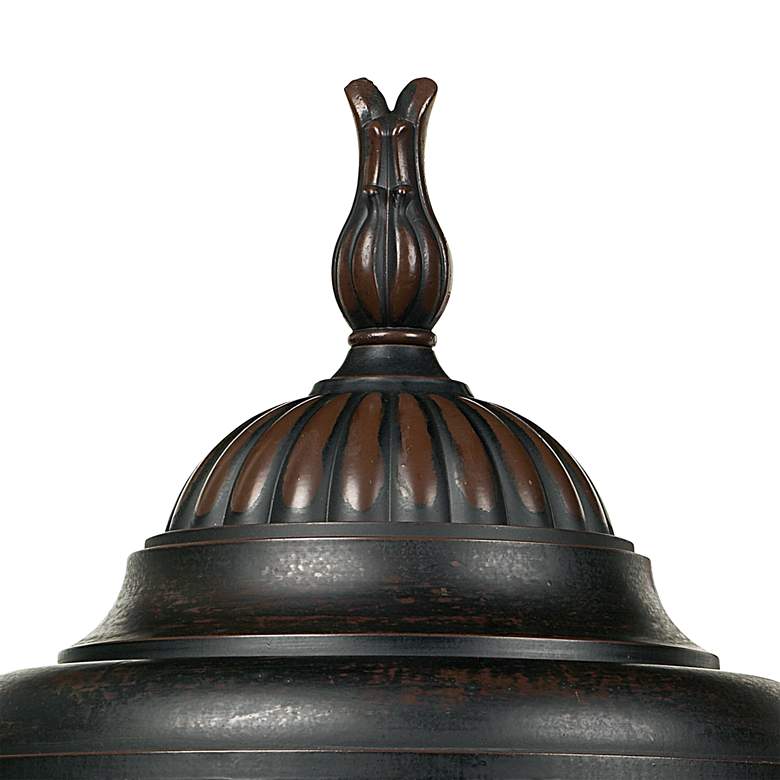 Image 2 Casa Sierra 24 1/2 inch High Bronze Finish Post Light with Pier Adapter more views
