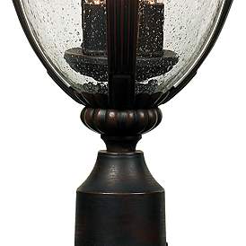 Image4 of Casa Sierra 24 1/2" High Bronze Finish Post Light with Pier Adapter more views
