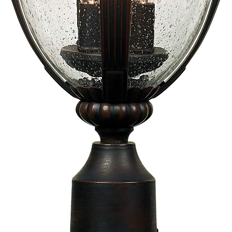 Image 4 Casa Sierra 24 1/2" High Bronze Finish Post Light with Pier Adapter more views