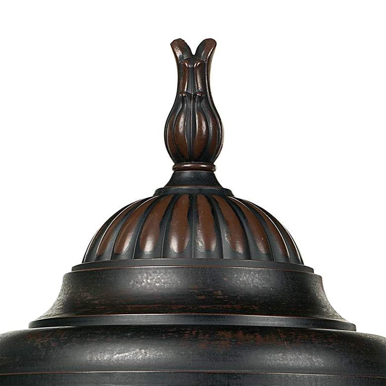 Image 4 Casa Sierra 24 1/2" High Bronze Finish Traditional Post Mount more views