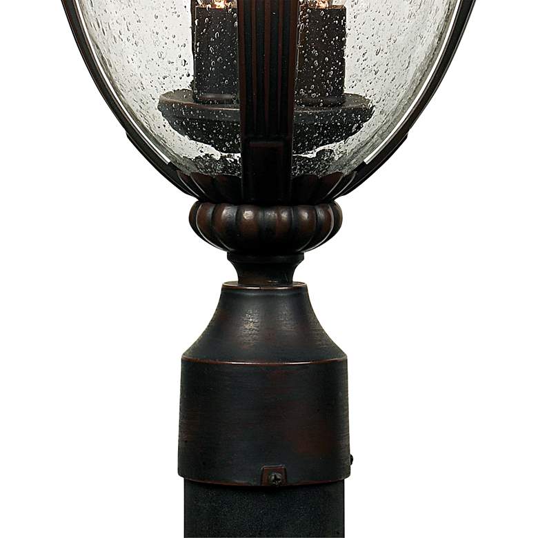 Image 6 Casa Sierra 24 1/2" High Bronze Finish Traditional Post Mount more views