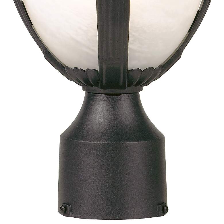 Image 5 Casa Sorrento™ 16 3/4" High Black Post Mount Light more views