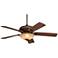 Casa Trilogy™ Scavo Glass Dual Mount LED Ceiling Fan