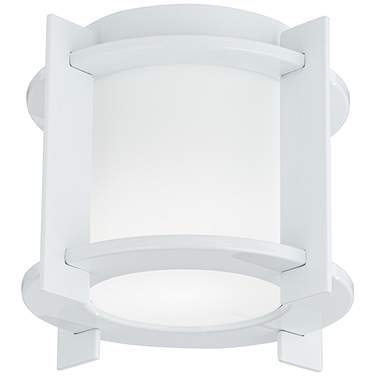 Casa Vieja White Damp Universal 1-Light  LED Light Kit