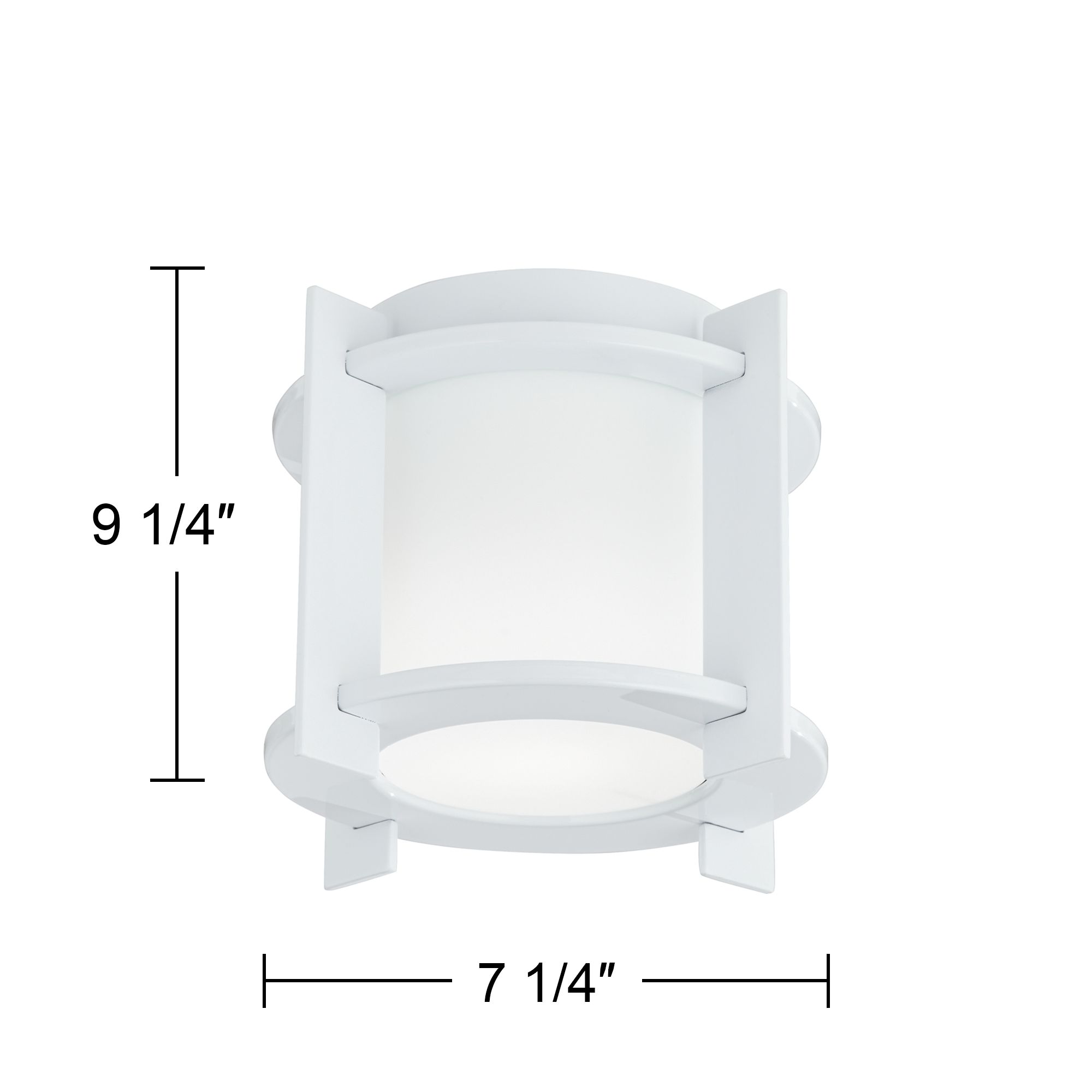 Image 3 Casa Vieja White Damp Universal 1-Light  LED Light Kit more views