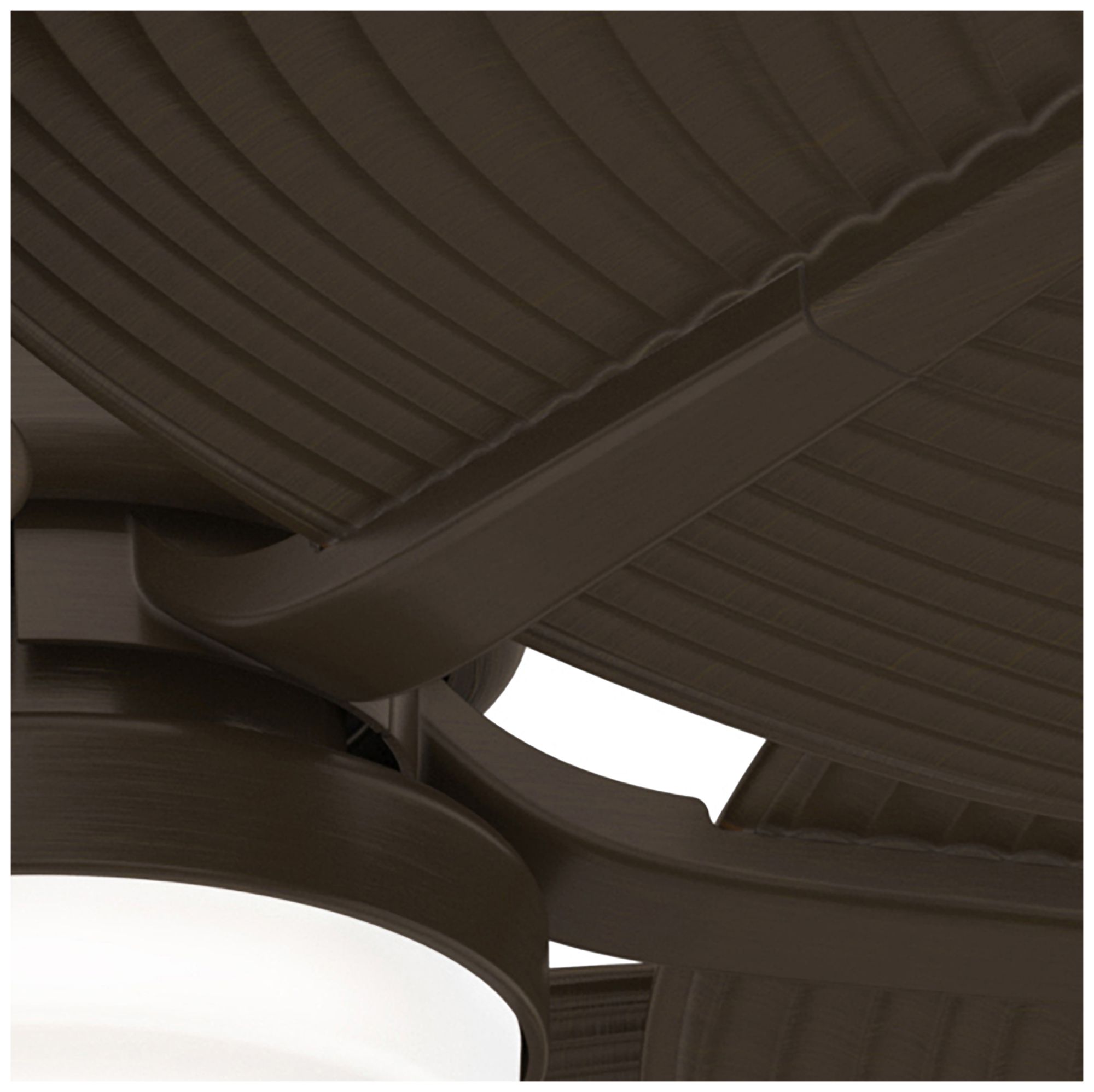 Casablanca 52 inch Coveview ENERGY STAR Matte Bronze Damp Rated Ceiling Fan