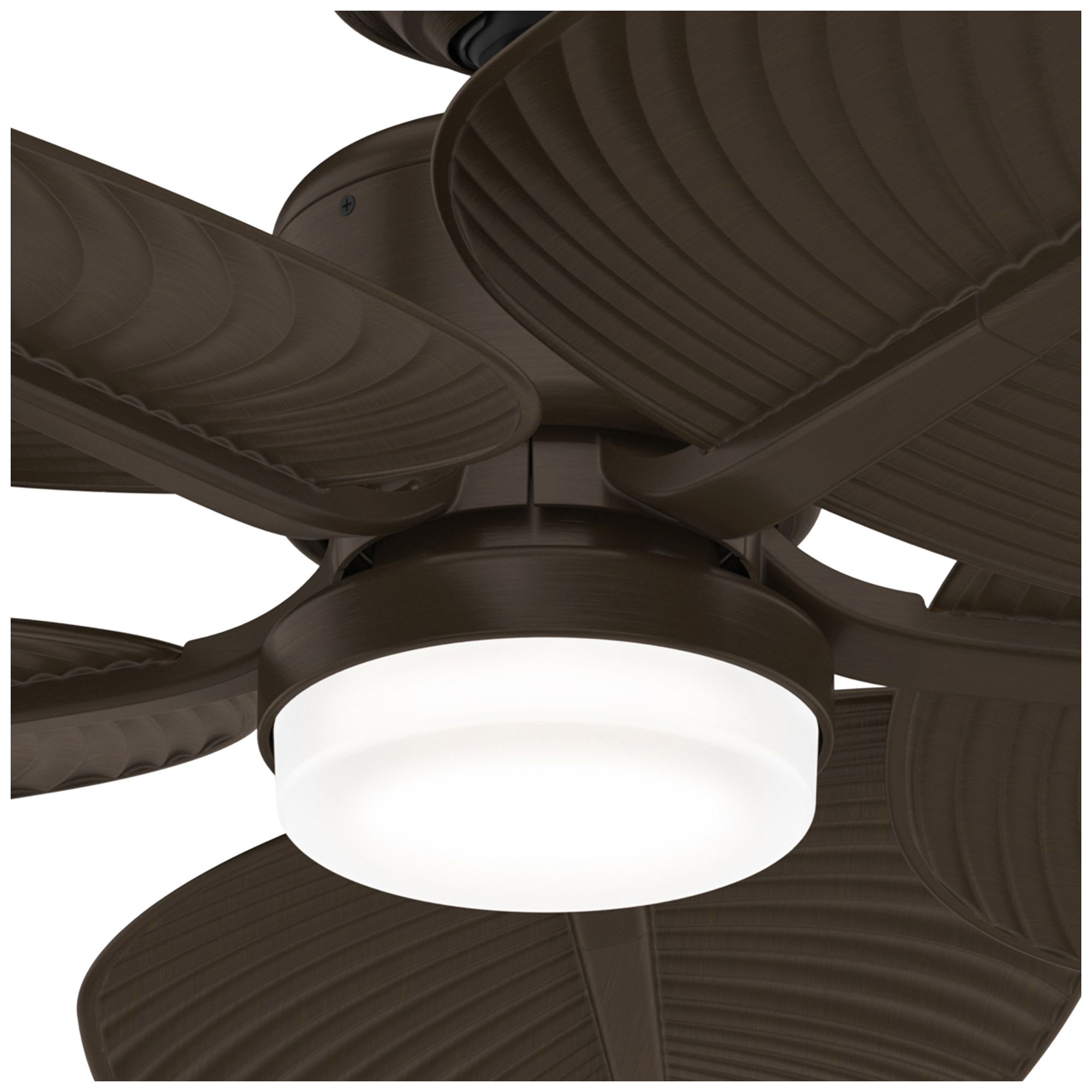 Image 4 Casablanca 52 inch Coveview ENERGY STAR Matte Bronze Damp Rated Ceiling Fan more views