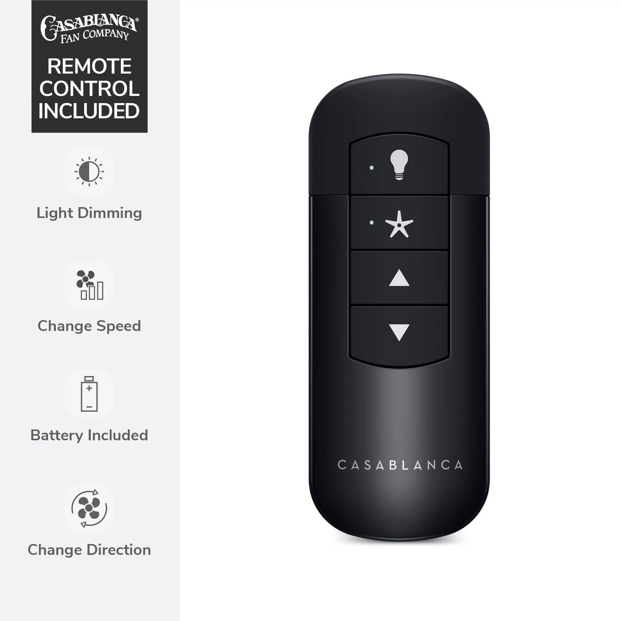 Image 6 Casablanca 52 inch Eyla ENERGY STAR Brushed Nickel Ceiling Fan more views