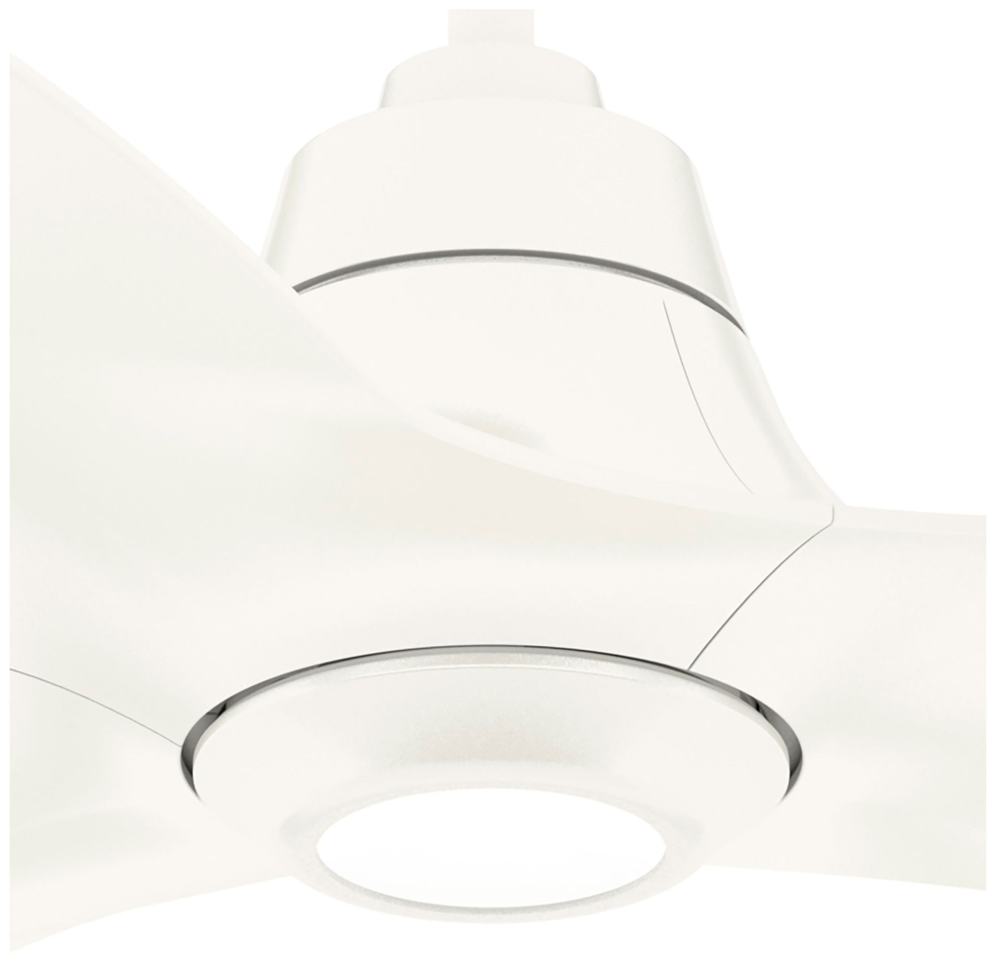 Casablanca 60 inch Stingray ENERGY STAR Matte White Damp Rated Ceiling Fan