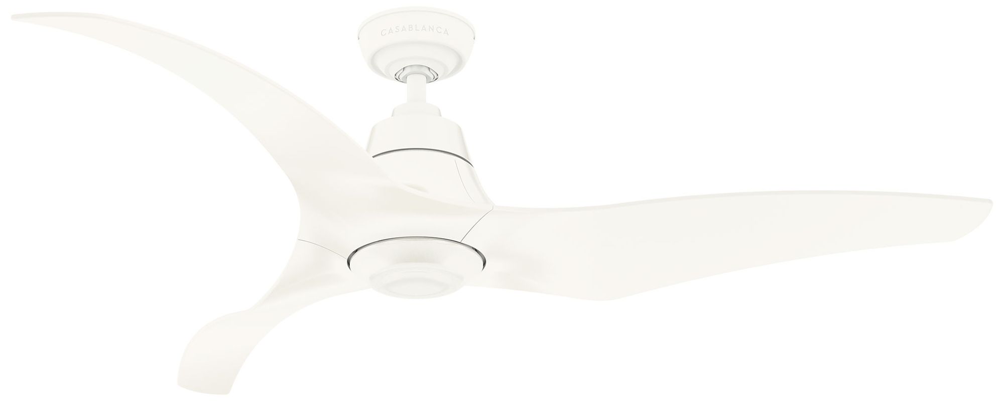 Casablanca 60 inch Stingray ENERGY STAR Matte White Damp Rated Ceiling Fan