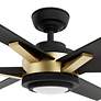 Thumbnail4 of Casablanca 65" Melia Energy Star Black/Brass LED Ceiling Fan more views
