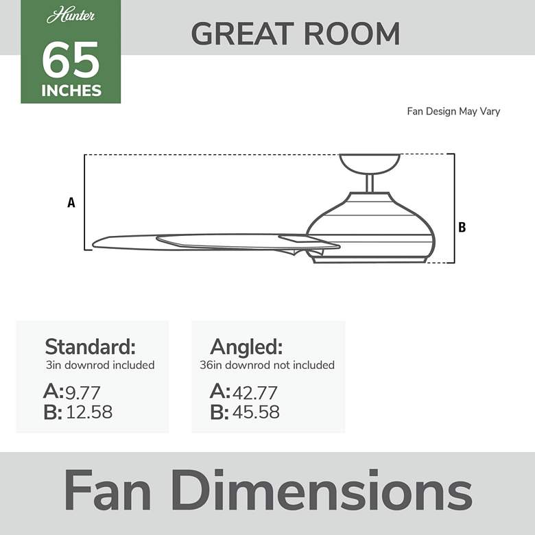 Image 7 Casablanca 65" Melia ENERGY STAR Black Ceiling Fan w/Light, Wall Control more views