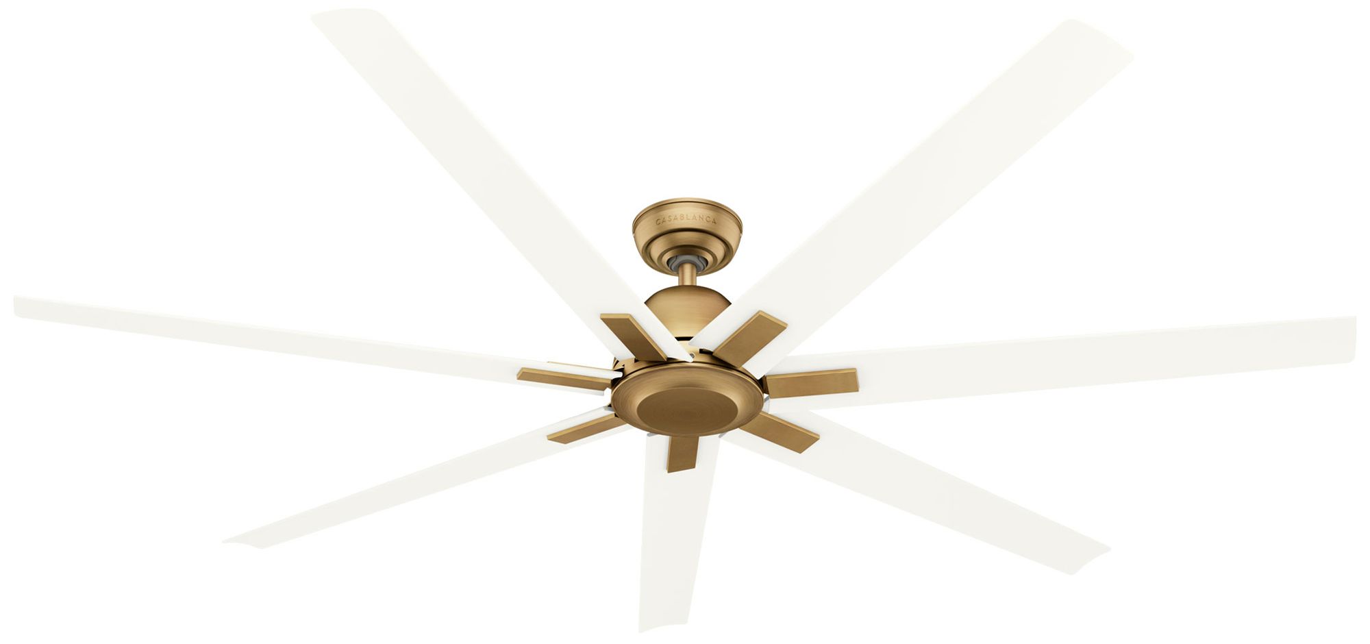 Image 2 Casablanca 72" Bayhaven Alturas Gold Damp Rated Fan