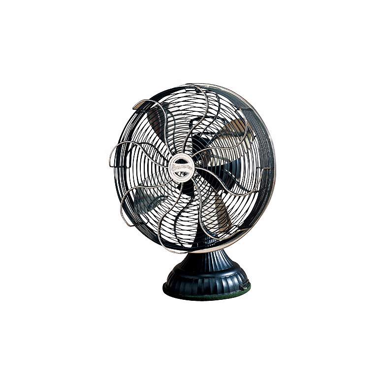 Image 1 Casablanca Zephair 10 1/2 inch High Nickel Desk Fan