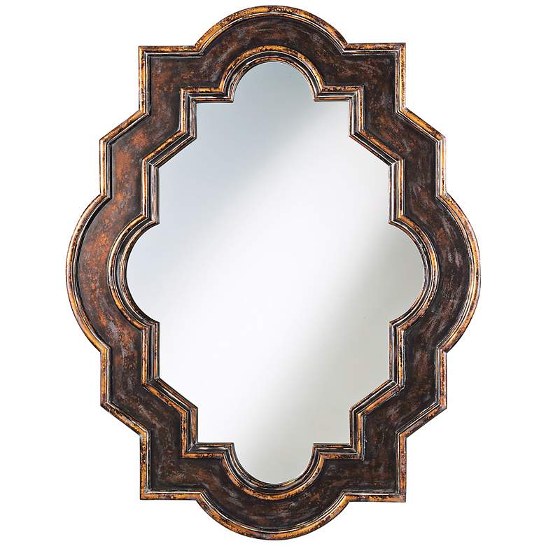 Image 1 Casbah Weathered Bronze 45 inch High Wall Mirror
