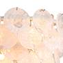 7_Cascada 3 Tier - 8 Light Pendant in Silver with Cirrus Cloud Glass Shade more views