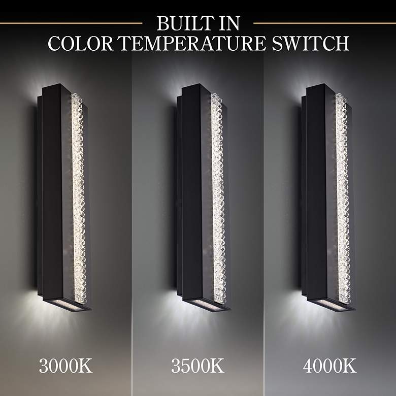 Image 5 Cascade 1 Light LED Outdoor Wall Light more views