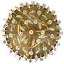 4_Cascade 13" Wide 3-Light Brushed Gold Flush Mount more views