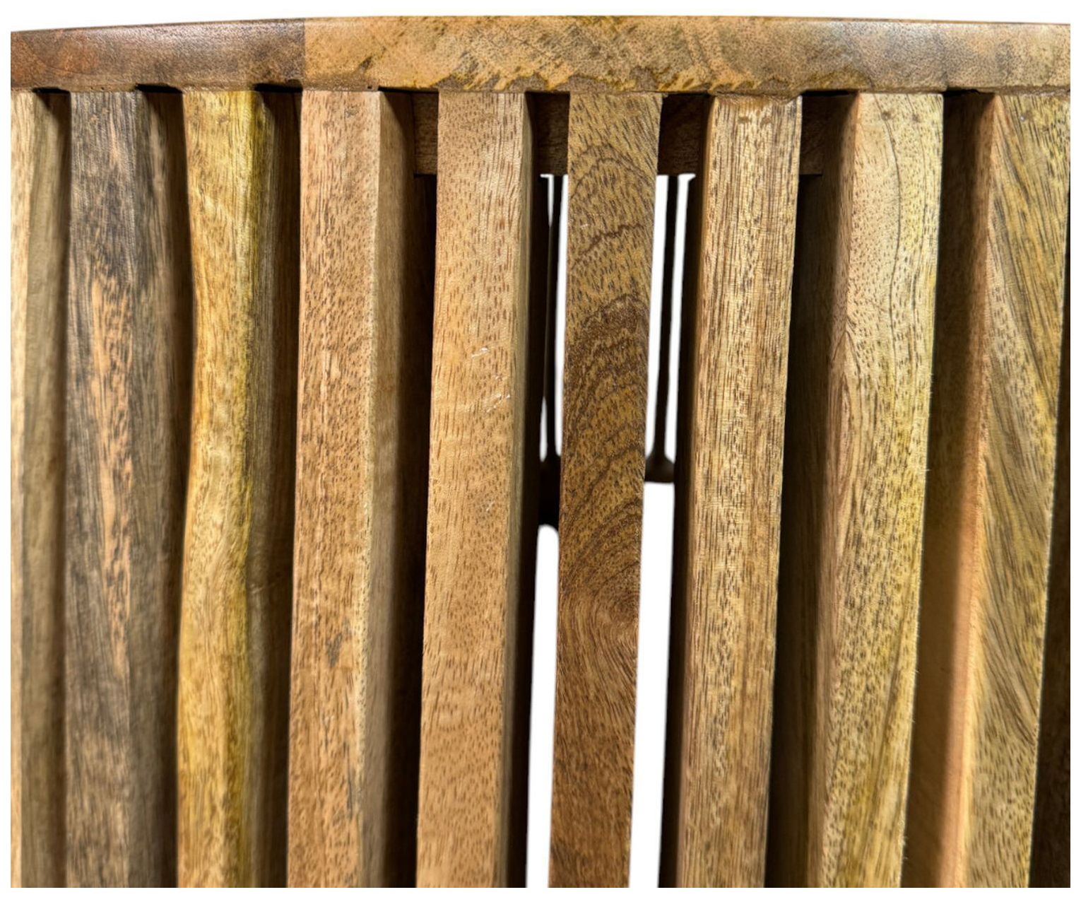 Image 3 Cascade 36" Open Slatted Coffee Table, Natural more views