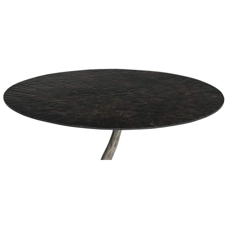 Image 3 Cascade Brass And Antique Bronze Contemporary Nesting Tables more views
