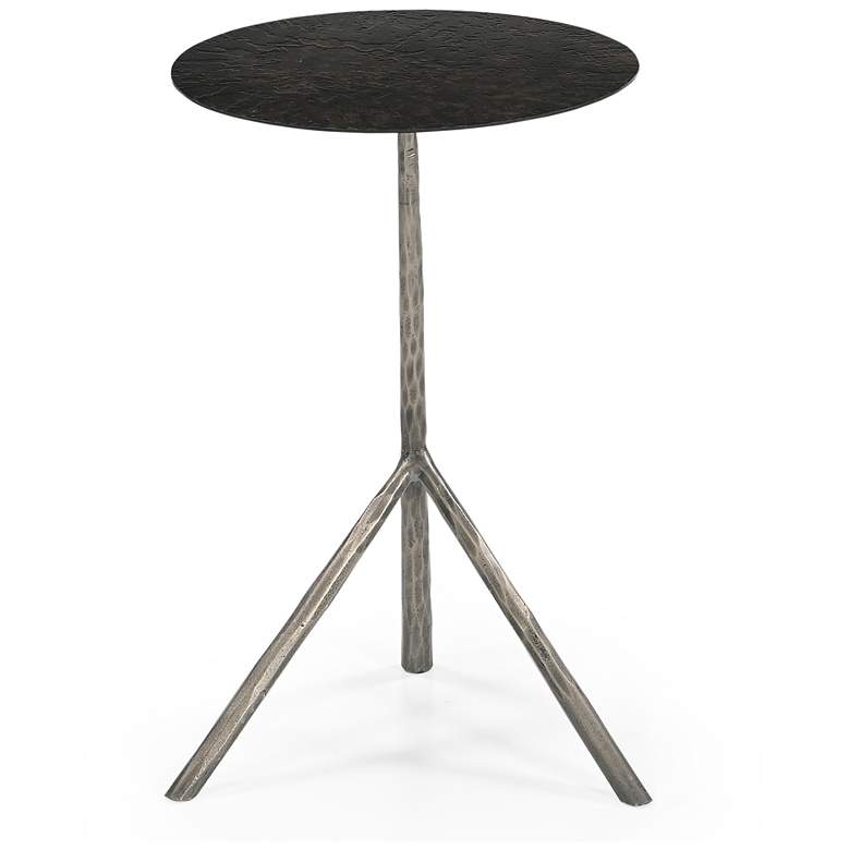 Image 6 Cascade Brass And Antique Bronze Contemporary Nesting Tables more views