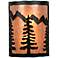 Cascade Collection Spruce Tree 12" High Wall Sconce