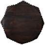 4_Cascade Falls 22"x26" Geo Design Octagonal Side Table - Java more views