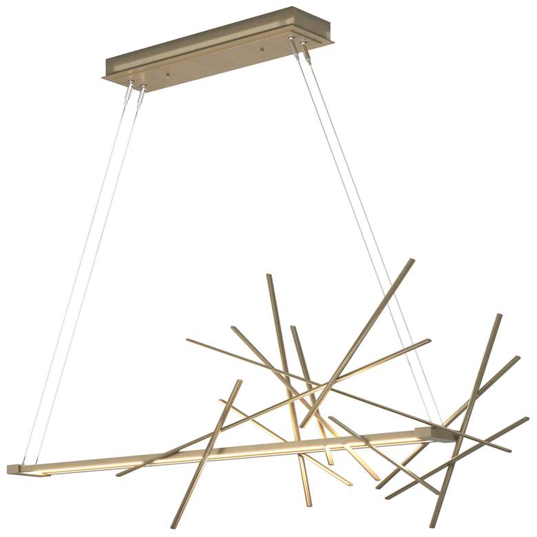 Image 1 Cascade LED Pendant - Gold