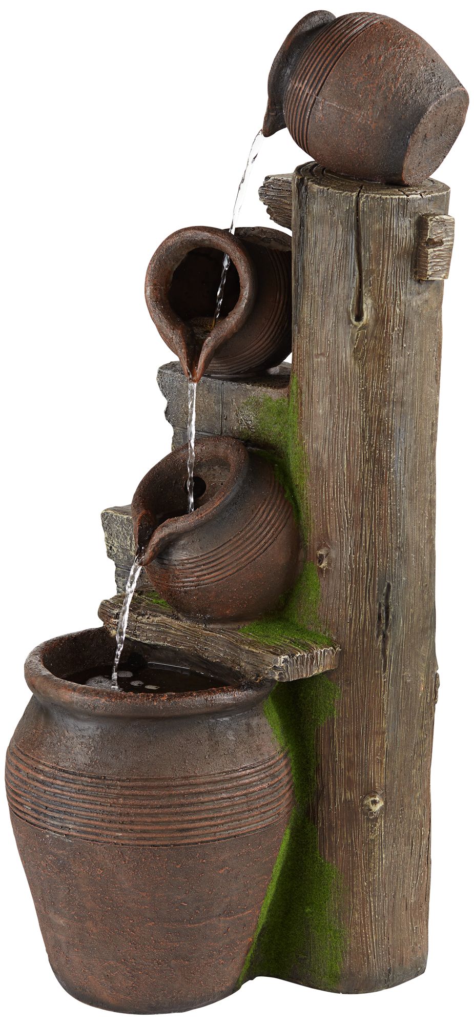 Watch A Video About The Four Pot Terracotta Outdoor Fountain