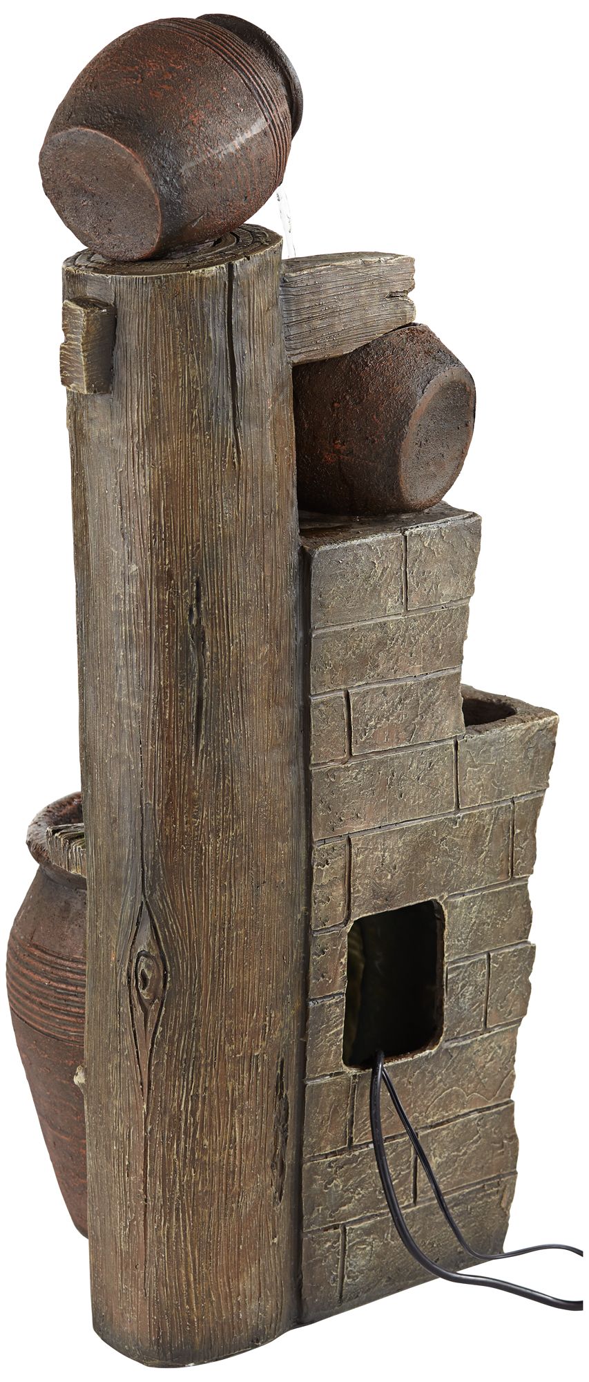 Watch A Video About The Four Pot Terracotta Outdoor Fountain