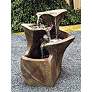 Cascading Pools 40" High Relic Nebbia LED Outdoor Fountain