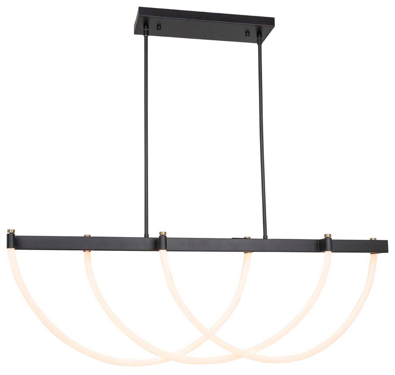 Image 2 Cascata 17.25" High Black And Brushed Brass Wall Sconce more views