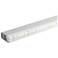 Case 98.42"W Frosted Metal Wardrobe Rail for Strip Light