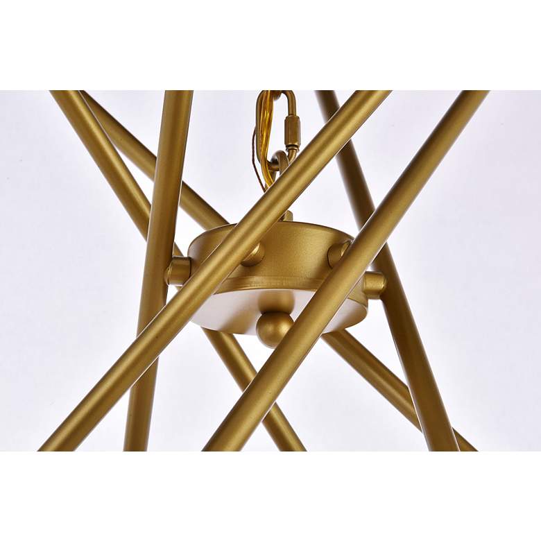 Image 5 Casen 32" Pendant In Brass more views