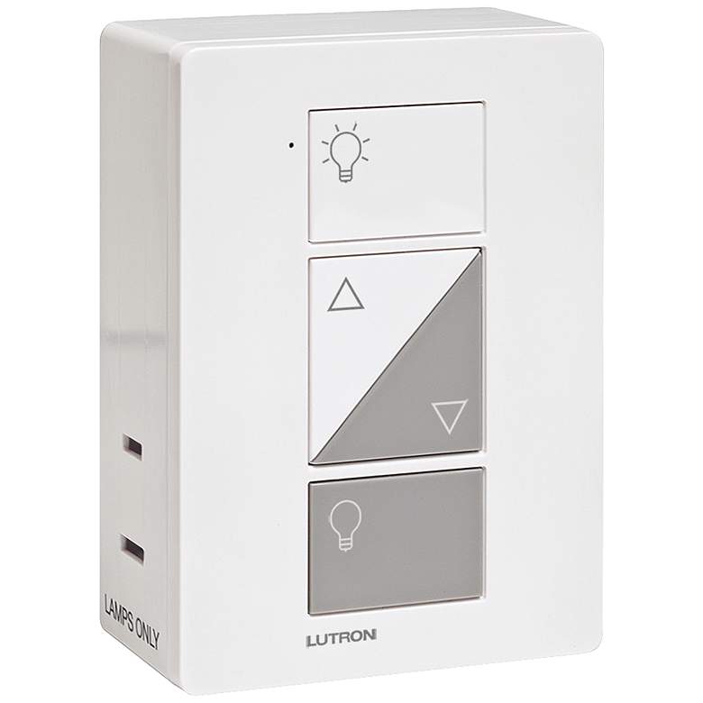 Image 1 Caseta White Plug-In Dual Lamp Dimmer