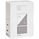 Caseta White Plug-In Dual Lamp Dimmer