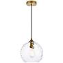 1_Cashel 10" Lt Brass Pendant