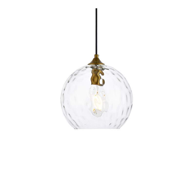 Image 3 Cashel 10" Lt Brass Pendant more views
